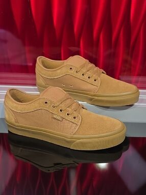 Vans Skate Chukka L Light Brown Gum Men’s 8 Women’s 9.5 Skate Shoe